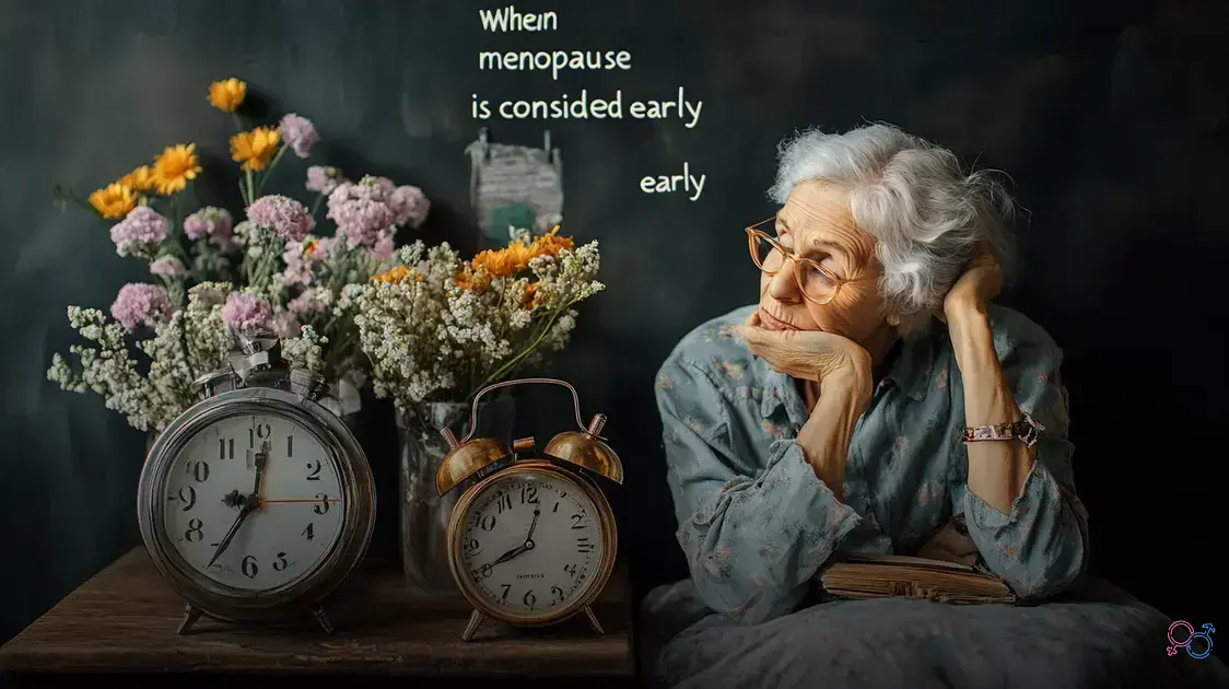 quando a menopausa é considerada precoce