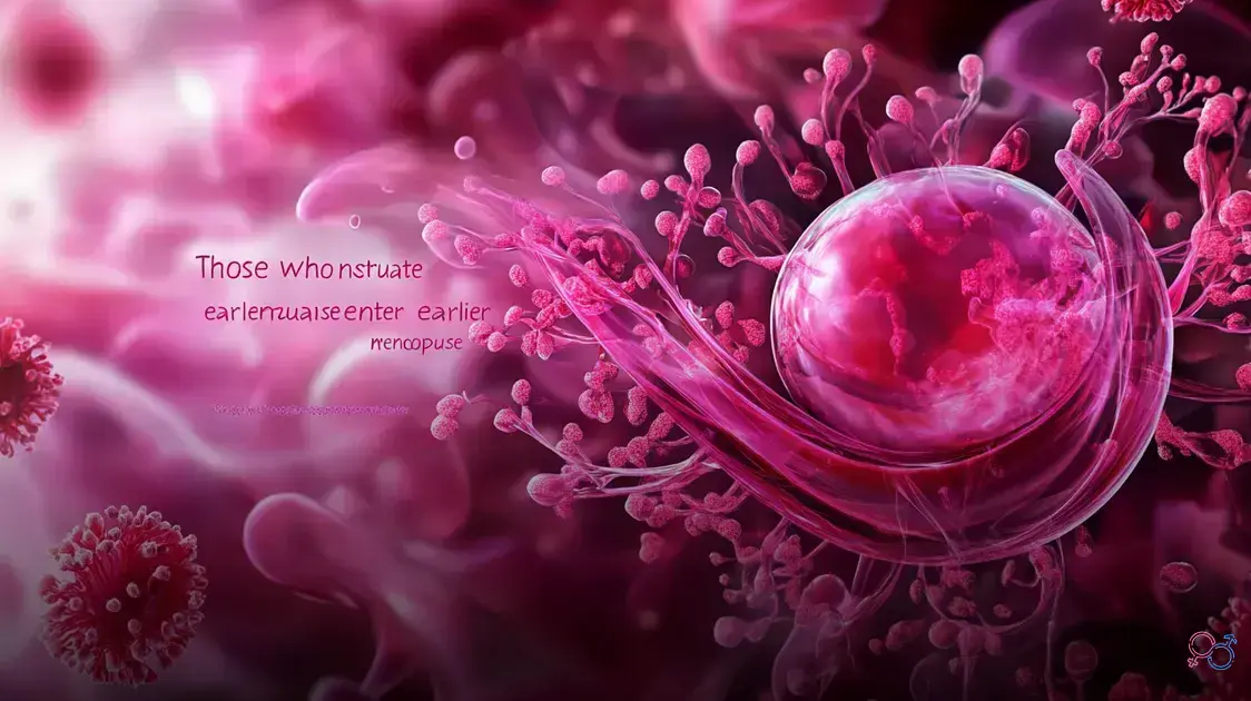 quem menstrua mais cedo entra na menopausa mais cedo