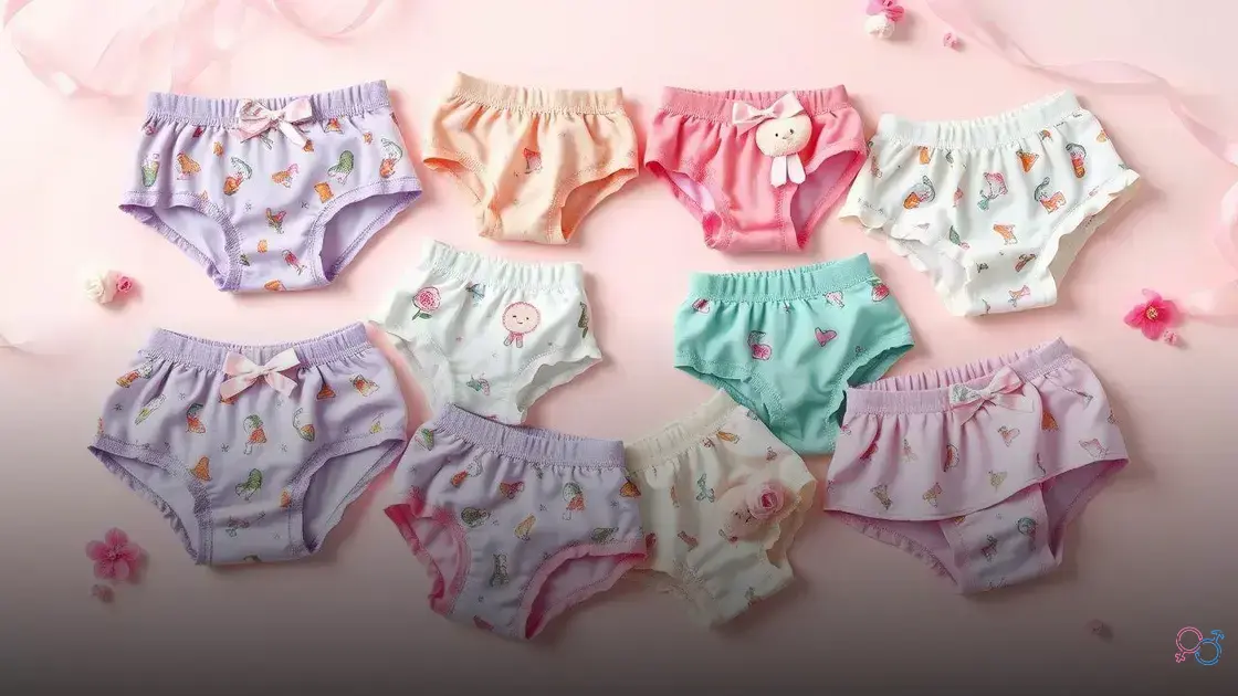 moda íntima infantil feminina