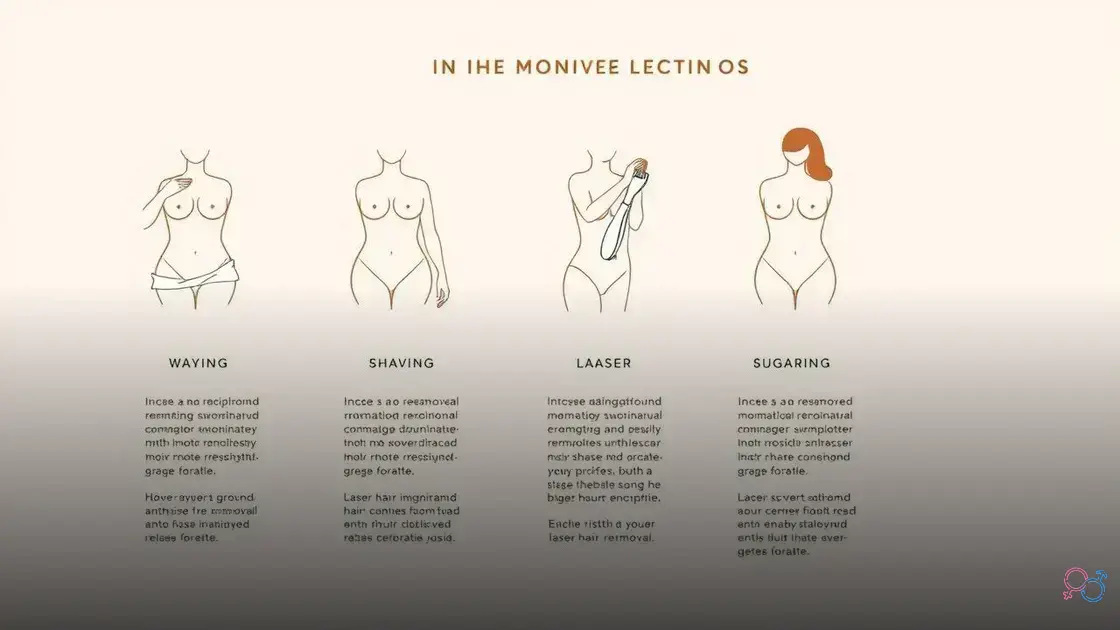 tipos de depilação íntima feminina