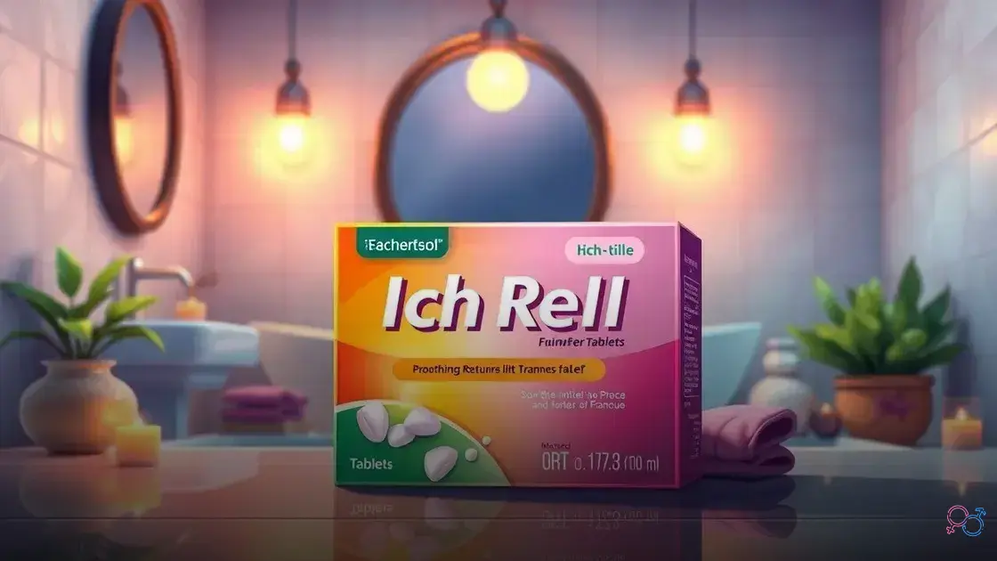 comprimido para coceira íntima