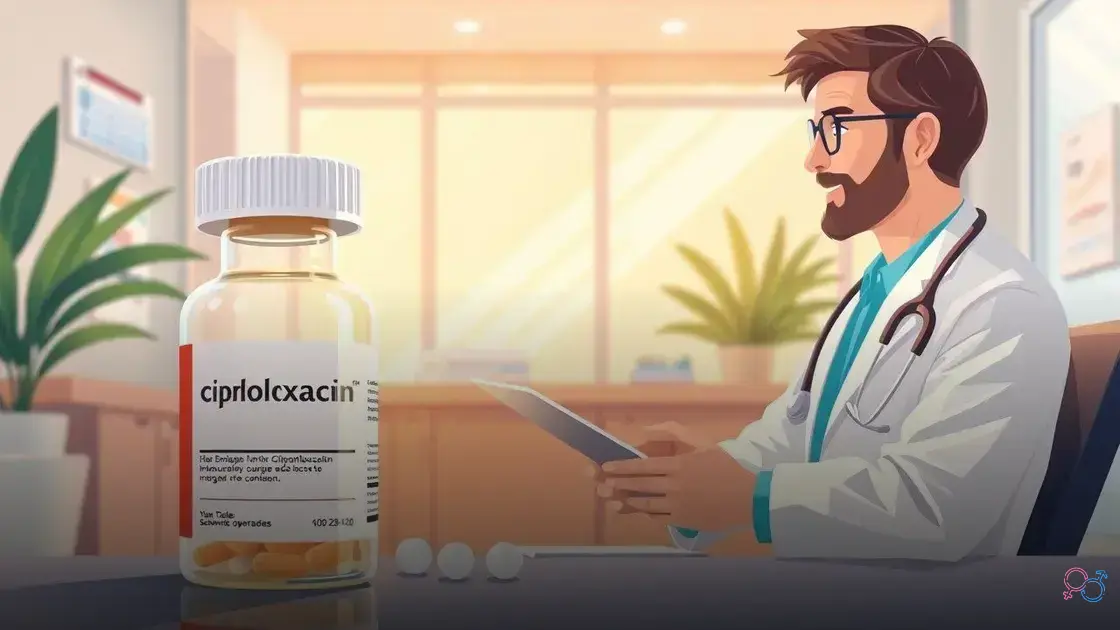 como tomar ciprofloxacino para corrimento