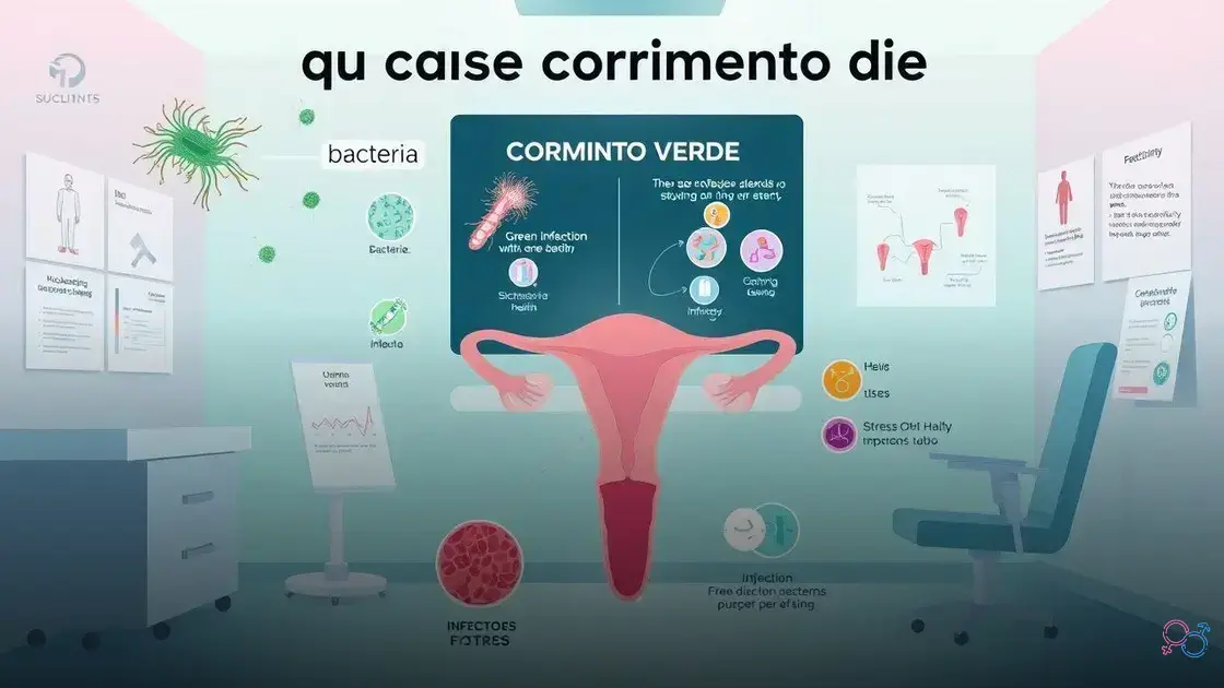 o que causa corrimento verde