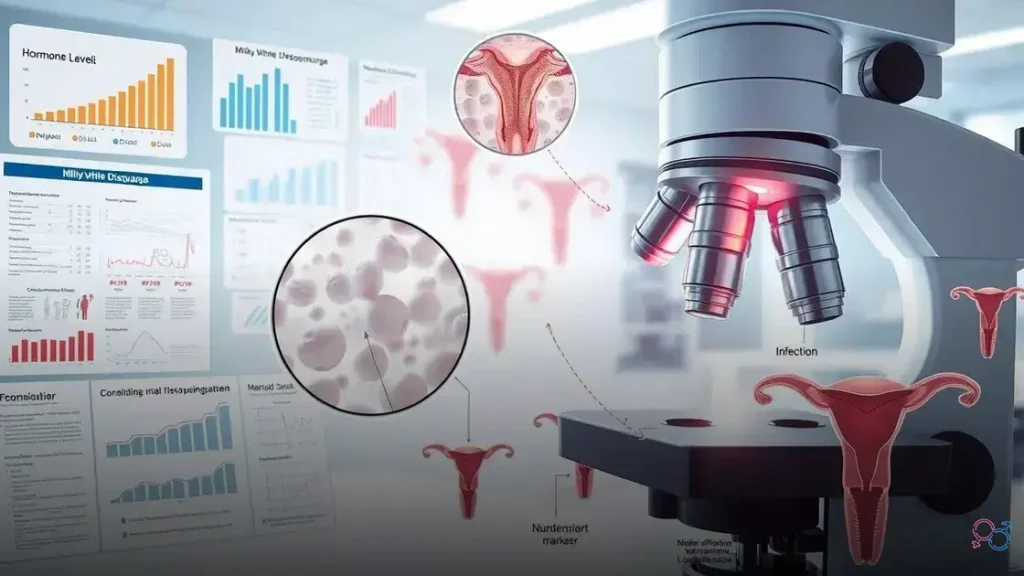 o que é corrimento branco leitoso