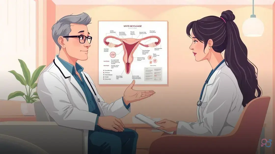 o que pode ser muito corrimento branco