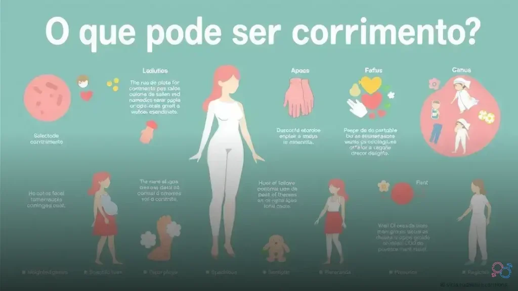o'que pode ser corrimento