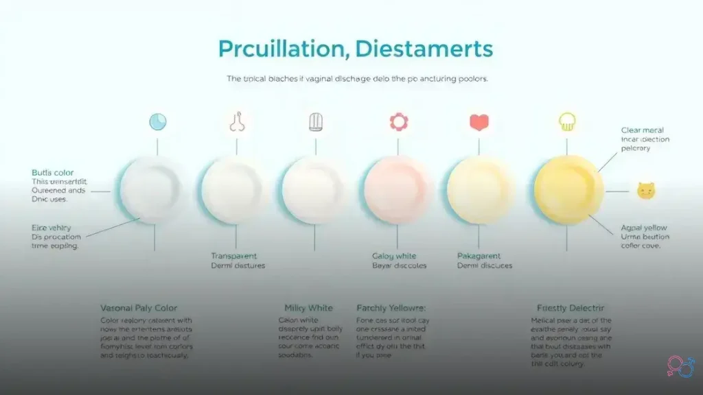 qual a cor normal do corrimento