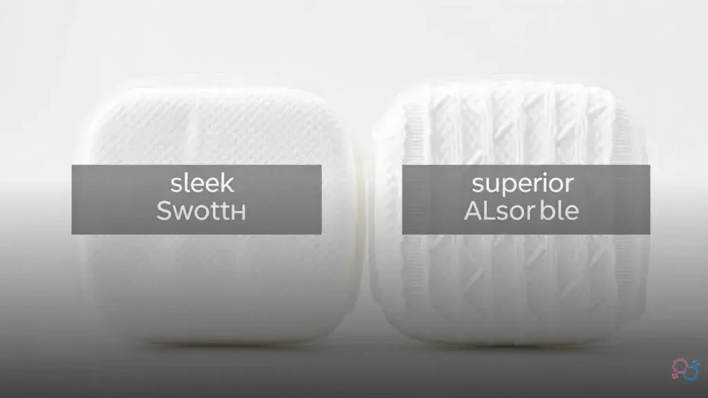 Absorvente seco ou suave: qual escolher para o seu conforto? 1 absorvente seco ou suave