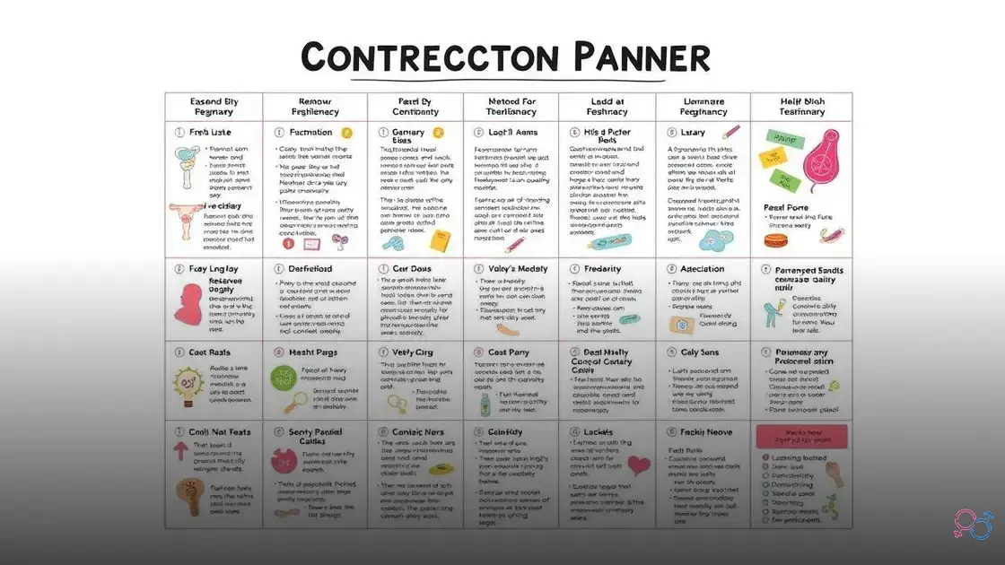 como fazer a tabela para não engravidar