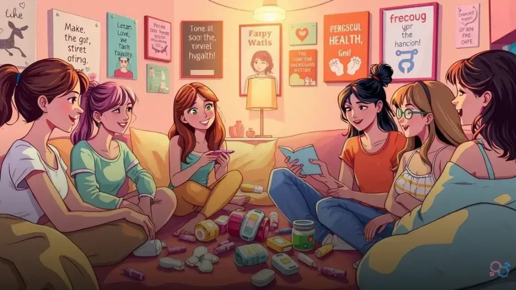 absorvente adolescência