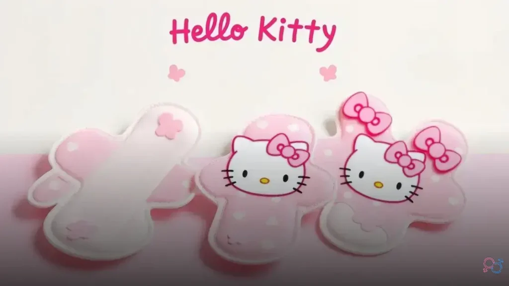absorvente hello kitty