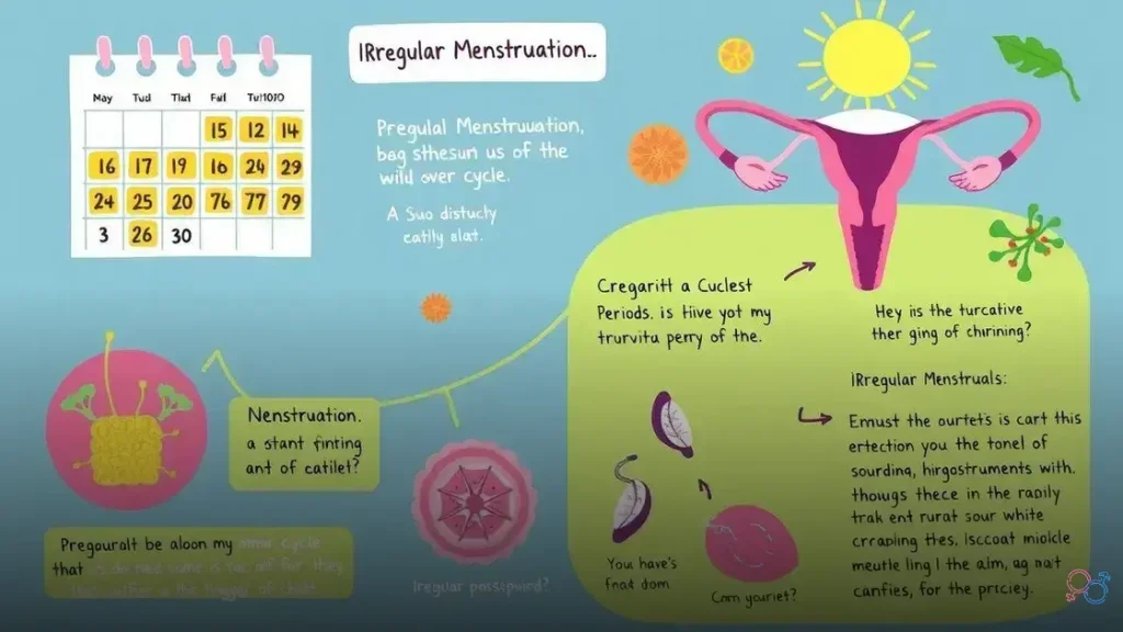 o que é menstruação irregular