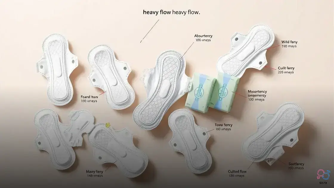 qual é o melhor absorvente para fluxo intenso