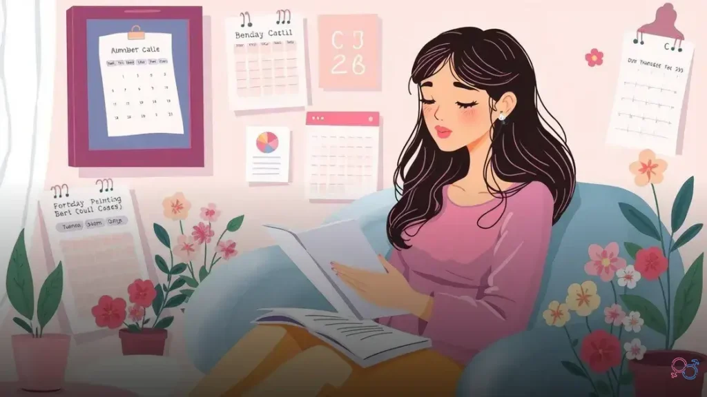 como saber q minha menstruação vai descer