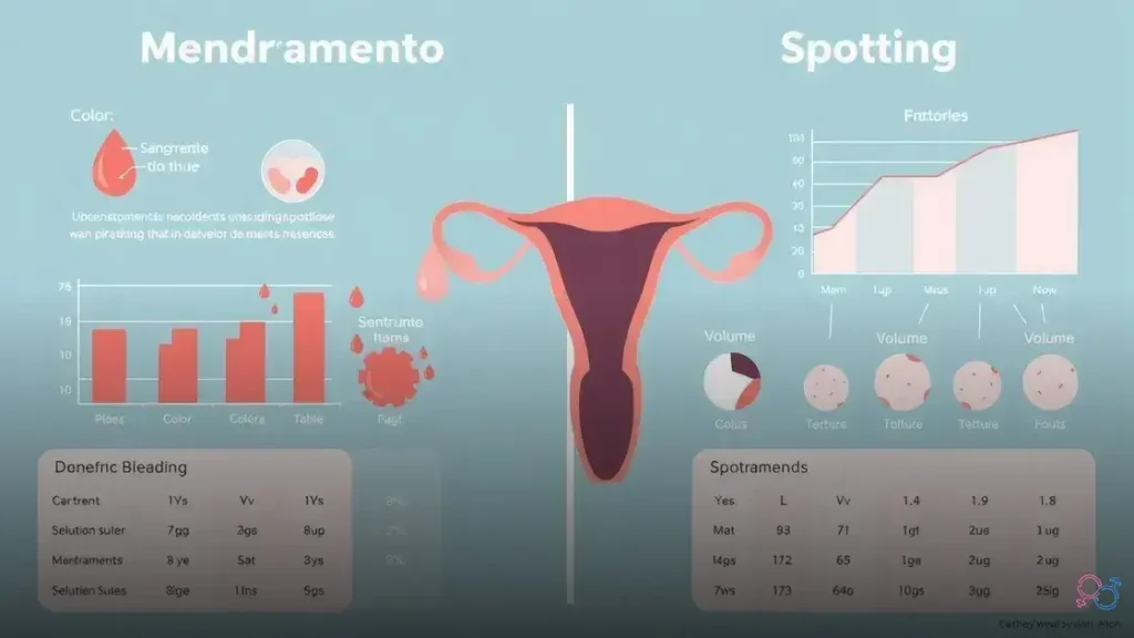 como saber se é menstruação ou escape