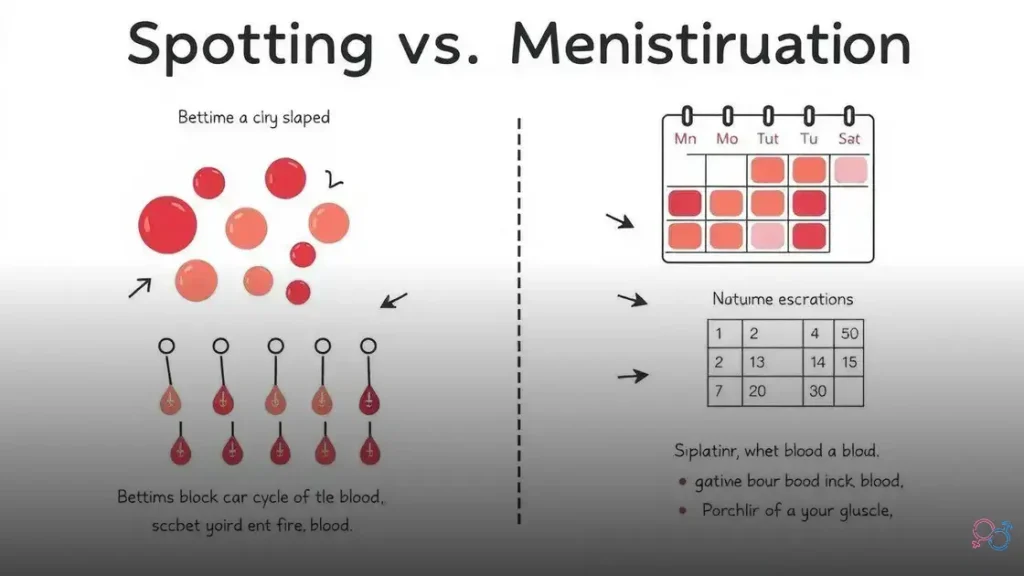 como saber se é sangramento de escape ou menstruação
