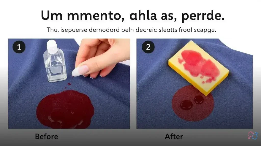 como tirar manchas de sangue de menstruação