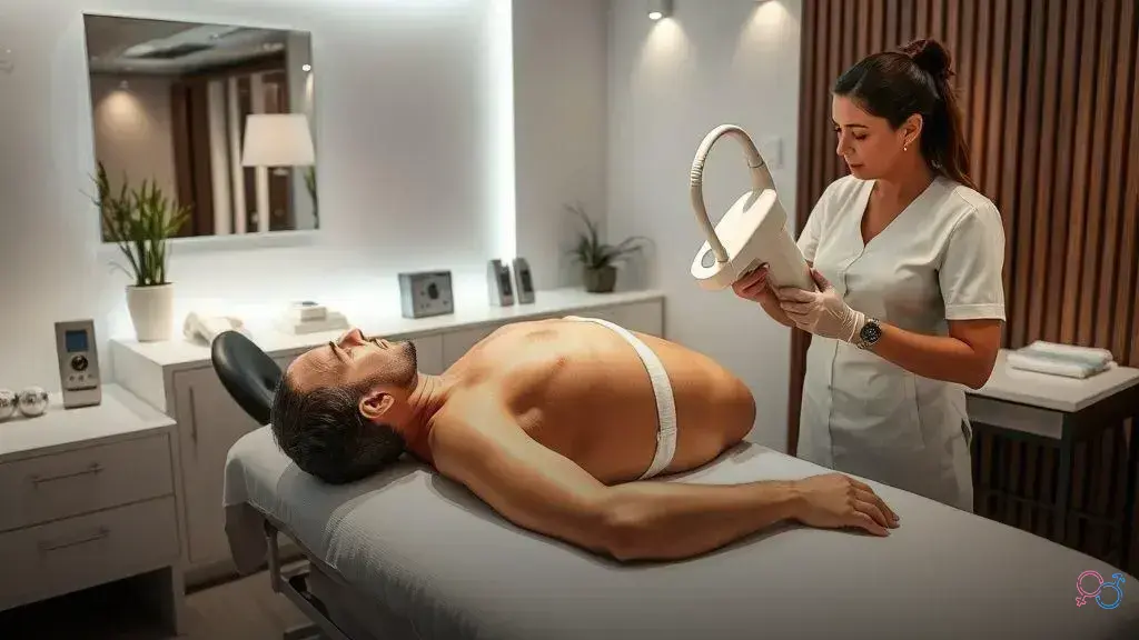 depilação laser masculina