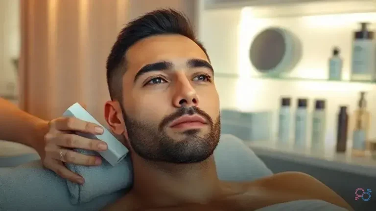 depilação para homem