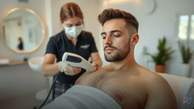 depilação no homem