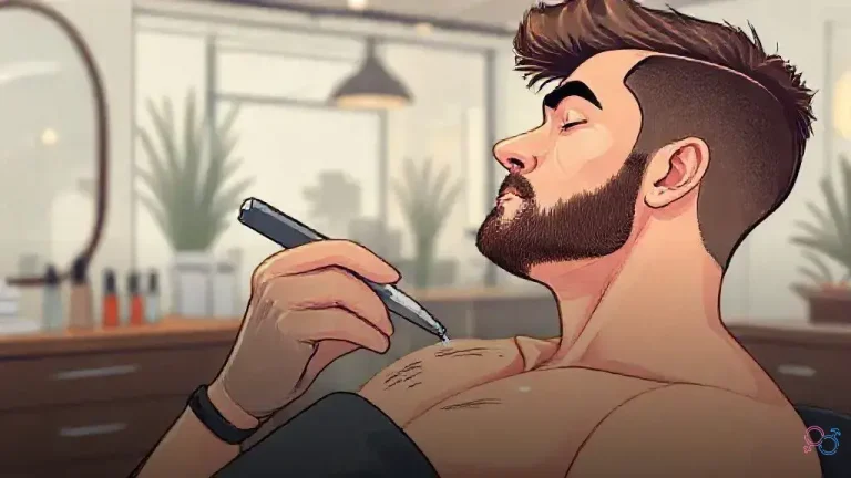 depilação em homens